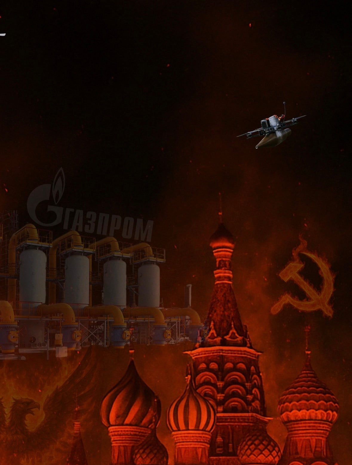 Оверсайз-футболка ASANOV «Burning man» з авторським українським принтом — фото 5